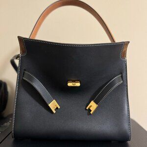 tory burch lee radziwill double bag